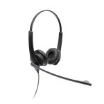 Auriculares Jabra Biz 1100 EDU, tipo diadema, alámbricos, color negro, SKU 1159-0139-EDU