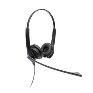Auriculares Jabra Biz 1100 EDU, tipo diadema, alámbricos, color negro, SKU 1159-0139-EDU