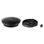 Soporte de altavoz de piso Jabra 14101-34 en color negro, ideal para una mejor experiencia de sonido.