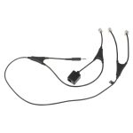 Accesorio de cable para auricular Jabra modelo 14201-09. Ideal para conectividad con varios dispositivos. SKU: 14201-09.