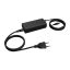 Jabra adaptador e inversor de corriente para interiores, color negro. SKU 14202-20, ideal para suministrar energía confiable.
