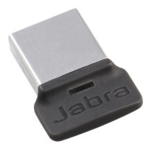 Jabra 14208-07, transmisor de audio inalámbrico USB con alcance de 30 metros en colores negro y plata