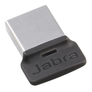 Jabra 14208-07, transmisor de audio inalámbrico USB con alcance de 30 metros en colores negro y plata