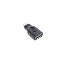 Cambiador de género Jabra 14208-14 para cable USB-C a USB-A, color negro, con conector reversible