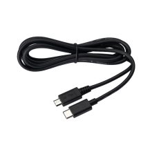 Cable USB de Jabra de 1.5 metros con conector USB-C a Micro-USB B en color negro. SKU 14208-28