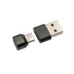 Cambiador de género Jabra para cable USB tipo C a USB tipo A en color negro, SKU 14208-38