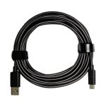 Imagen del cable USB Jabra de 4,57 metros, conectores USB A a USB C en color negro, SKU 14302-08