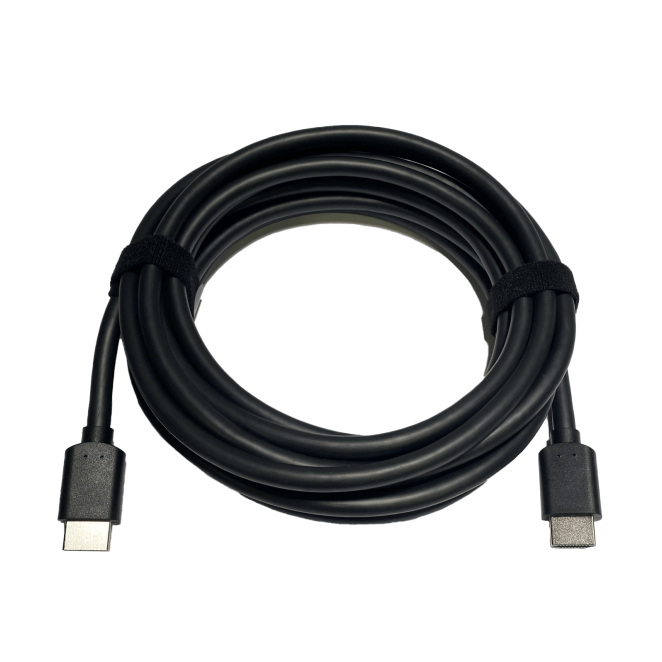 Jabra cable HDMI 4,57 m tipo A - Alta velocidad y rendimiento Cable HDMI Jabra de 4,57 metros, tipo A estándar, en color negro, SKU 14302-25. Ideal para una conexión de alta calidad y rendimiento.