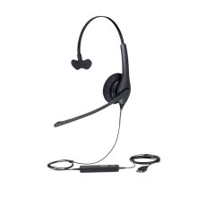 Jabra Biz 1500 auriculares alámbricos de diadema para oficina o centro de llamadas Bluetooth color negro, SKU 1553-0159