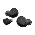 Jabra Evolve2 Buds auriculares true wireless stereo para llamadas y música, Bluetooth, color negro. SKU 20797-999-889
