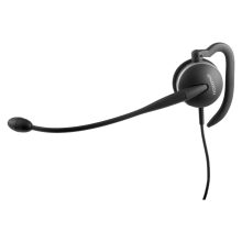 Auriculares alámbricos Jabra GN2100 con gancho de oreja, ideales para oficina o centro de llamadas, color negro. SKU: 2126-82-04