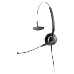 Auriculares alámbricos Jabra GN2100 con gancho de oreja, ideales para oficina o centro de llamadas, color negro. SKU: 2126-82-04