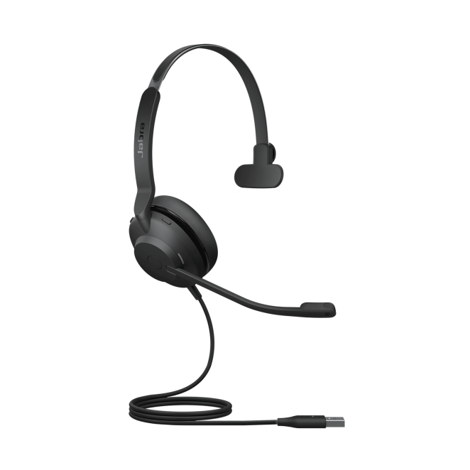 Jabra 23189 889 979 Jabra Evolve2 30 SE, auriculares alámbricos con diadema para oficina y centro de llamadas, conexión USB tipo A, color negro. SKU: 23189-889-979.