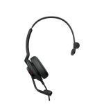 Auriculares alámbricos Jabra Evolve2 30 SE con diadema para oficina o centro de llamadas, conectividad USB tipo A en color negro. SKU: 23189-899-979