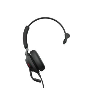Auriculares Jabra Evolve2 40 alámbricos con diadema para oficina o centro de llamadas, incluyen conexión USB tipo A y Bluetooth, SKU 24089-899-999