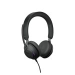 Jabra Evolve2 40 SE auriculares alámbricos de diadema para llamadas y música, con conexión USB Tipo C, color negro, SKU 24189-999-899.