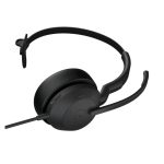 Auriculares Jabra Evolve2 50 alámbrico con diadema, ideal para oficina o centro de llamadas, conexión USB Type-C / USB Type-A y Bluetooth, color negro. SKU: 25089-899-799