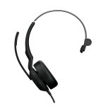 Auriculares Jabra Evolve2 50 de diadema alámbricos color negro con conexión USB Tipo C, ideales para oficina y centros de llamadas. SKU: 25089-899-899