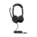 Jabra Evolve2 50 Auriculares Negro, con conexión inalámbrica y alámbrica, diadema para oficina, Bluetooth y USB-A. SKU: 25089-999-999