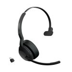Auriculares inalámbricos Jabra Evolve2 55 con diadema, ideales para oficina o centro de llamadas, Bluetooth, color negro. SKU 25599-899-899