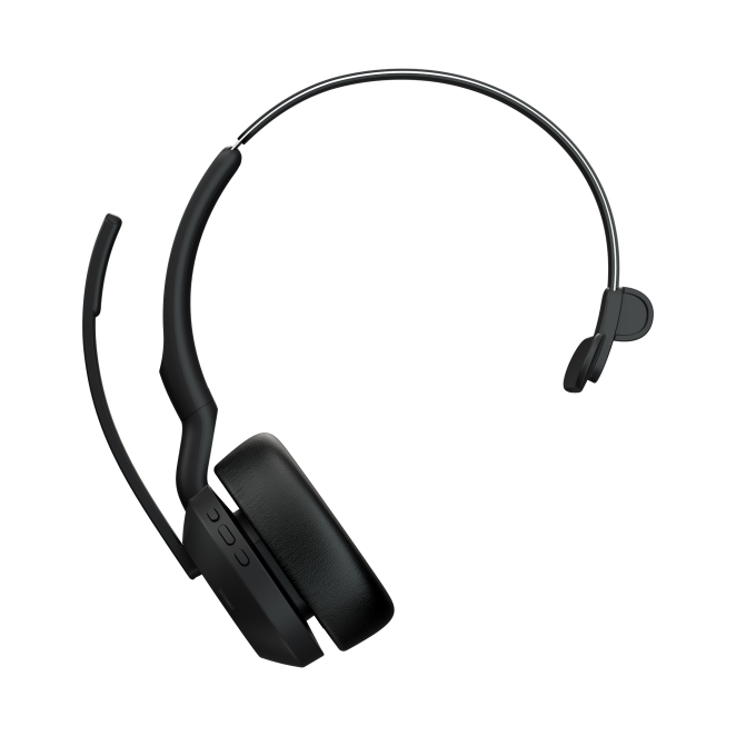 Jabra Evolve2 55 Auriculares Inalámbrico Diadema Oficina/Centro de llamadas Bluetooth Negro 1 Jabra Evolve2 55 Auriculares Inalámbricos, diadema negra