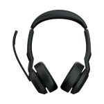 Auriculares inalámbricos Jabra Evolve2 55 con diadema, color negro, Bluetooth, base de carga, SKU 25599-989-899