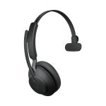Auriculares inalámbricos Jabra Evolve2 65 con diadema para oficina o centro de llamadas, USB tipo A, Bluetooth y color negro. SKU 26599-889-989