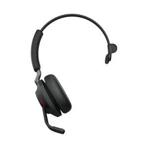 Auriculares inalámbricos Jabra Evolve2 65 con diadema para oficina y centro de llamadas, USB tipo A, Bluetooth, color negro. SKU: 26599-899-999