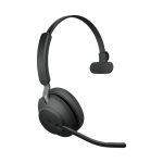 Auriculares inalámbricos Jabra Evolve2 65 con diadema, USB Tipo C, Bluetooth, color negro, SKU 26599-899-899