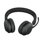 Jabra Evolve2 65, Auriculares inalámbricos con diadema, ideal para oficinas y centros de llamadas, conexión USB tipo C, Bluetooth, de color negro. SKU: 26599-989-889
