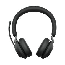 Jabra Evolve2 65 auriculares inalámbricos con diadema para oficina o centro de llamadas, USB Tipo C y Bluetooth, color negro. SKU: 26599-989-899