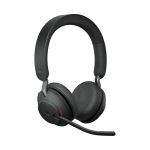 Auriculares inalámbricos Jabra Evolve2 65 con diadema para oficina y centro de llamadas, USB Tipo C, Bluetooth, color negro. SKU 26599-999-899