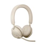 Jabra Evolve2 65 Auriculares Inalámbricos, diadema para oficina y centro de llamadas USB tipo A Bluetooth Beige. SKU: 26599-999-998