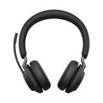 Jabra Evolve2 65, auriculares inalámbricos Bluetooth de diadema para oficina y centros de llamadas con USB tipo A, color negro, SKU 26599-999-999
