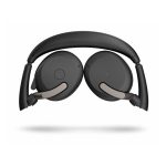 Auriculares Jabra Evolve2 65 Flex de diadema, inalámbricos y alámbricos, ideales para oficina o centro de llamadas, con conectividad Bluetooth, en color negro. SKU: 26699-989-899