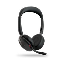 Jabra Evolve2 65 Flex Auriculares Inalámbricos y Alámbricos Diadema para Oficina y Centro de Llamadas Bluetooth en color Negro, SKU 26699-999-899