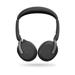 Auriculares inalámbricos y alámbricos Jabra Evolve2 65 Flex con diadema para oficina y centro de llamadas, color negro, SKU 26699-999-999