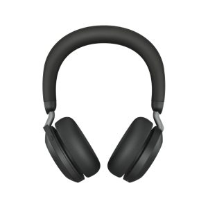 Auriculares Jabra Evolve2 75, inalámbricos y alámbricos, con diadema, USB Tipo C, Bluetooth y color negro. SKU: 27599-989-899.