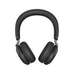 Auriculares Jabra Evolve2 75 inalámbricos, diseño de diadema, ideales para oficina y centro de llamadas, color negro. SKU 27599-989-999.