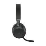 Auriculares inalámbricos Jabra Evolve2 75, diseñados para oficina y centro de llamadas, con diadema, tecnología Bluetooth y base de carga, modelo 27599-999-989