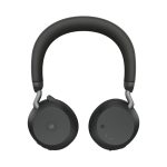 Jabra Evolve2 75 auriculares inalámbricos con diadema, ideales para oficina y centro de llamadas. Bluetooth, color negro. SKU 27599-999-999.