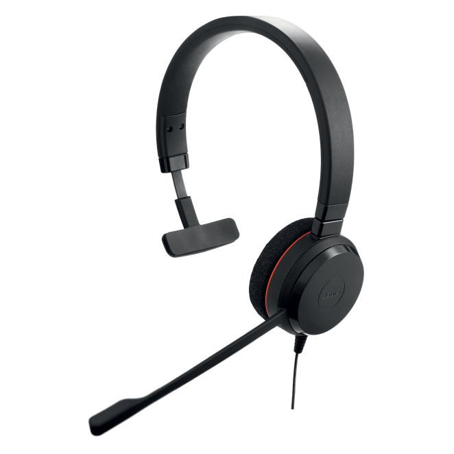 Jabra Evolve 20 Auriculares USB-C Para Oficina y Centro de Llamadas Auriculares alámbricos Jabra Evolve 20 con diadema, color negro, diseñados para oficina y centros de llamadas, modelo USB Tipo C. SKU: 4993-823-189