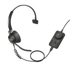 Auriculares Jabra Engage 50 alámbricos con diadema, ideal para oficina y centro de llamadas, conectividad USB Tipo C y Bluetooth, color negro, SKU 5093-610-189
