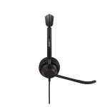 Jabra Engage 50 II auriculares alámbricos color negro con diadema para oficina y centros de llamadas, conexión USB Tipo C, SKU 5099-299-2159