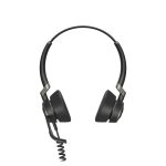 Imagen de los auriculares Jabra Engage 50 diadema, alámbricos, con USB Tipo C y Bluetooth en color negro, ideal para oficinas y centros de llamadas. SKU: 5099-610-189