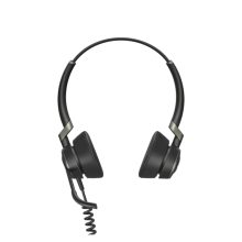 Imagen de los auriculares Jabra Engage 50 diadema, alámbricos, con USB Tipo C y Bluetooth en color negro, ideal para oficinas y centros de llamadas. SKU: 5099-610-189