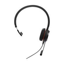 Auriculares alámbricos Jabra Evolve 30 II para oficina con diadema y conexión USB Tipo C, SKU 5393-829-389, en color negro