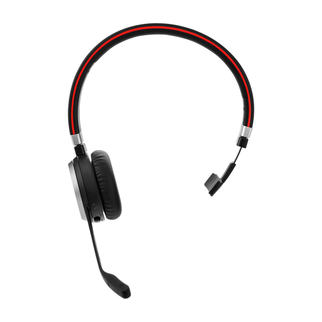 Jabra 6593 839 409 Jabra Evolve 65 SE Auriculares inalámbricos y alámbricos con diadema para llamadas y música, color negro, SKU 6593-839-409