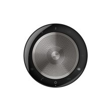 Altavoz Jabra Speak 750 Universal con conectividad USB y Bluetooth, color negro y plata. SKU 7700-309