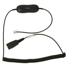 Imagen del Cable de Conexión Jabra GN1216 para Auriculares, modelo 88001-04. Incluye control de volumen integrado.